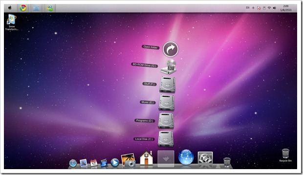 mac os desktop for windows 7